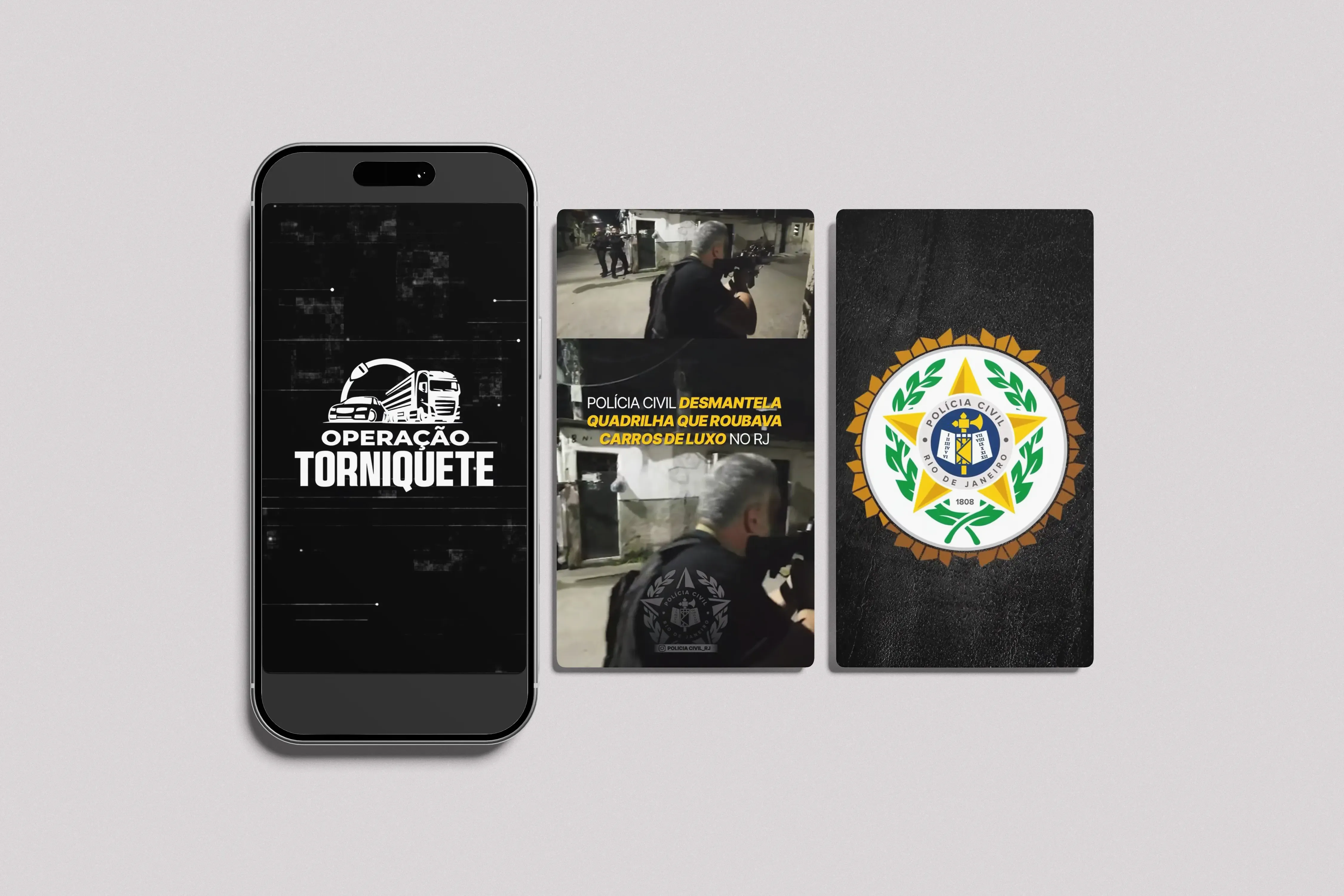 Comunicação Operacional Polícia Civil RJ